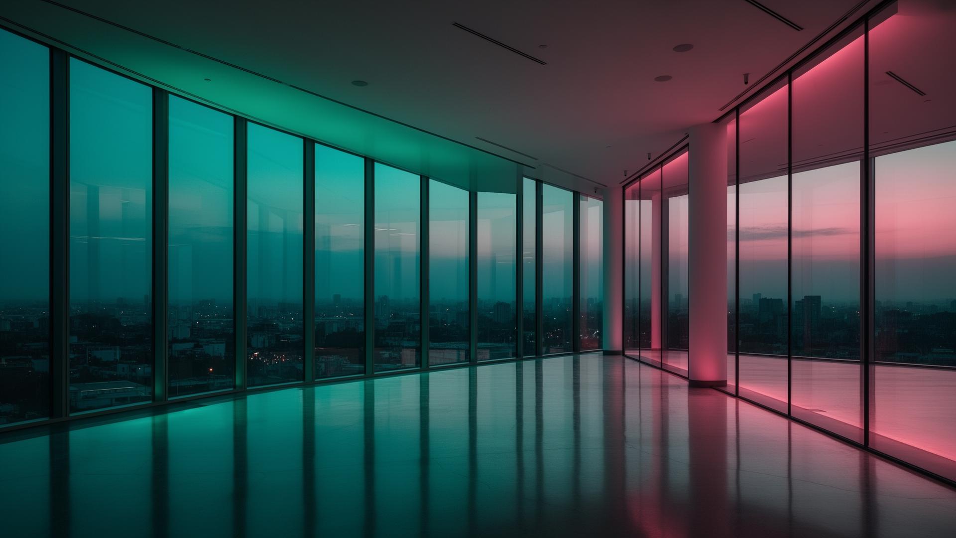 Pristine modern office interior
